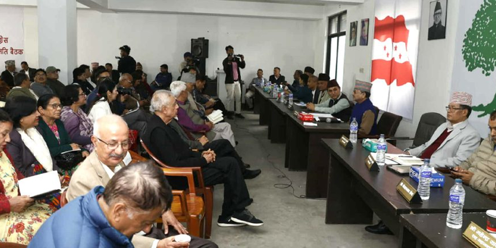 कांग्रेस विशेष महाधिवेशन मङ्सिर २४ मा गर्न प्रस्ताव