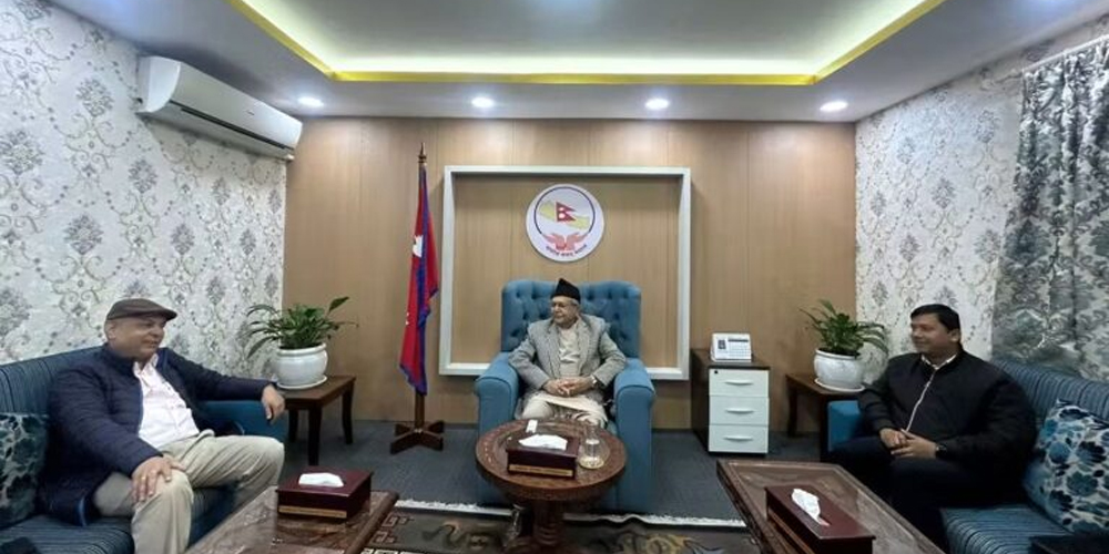 संसद् पुनर्स्थापनाबारे कांग्रेस र एमालेले गरे सभामुखसँग छलफल