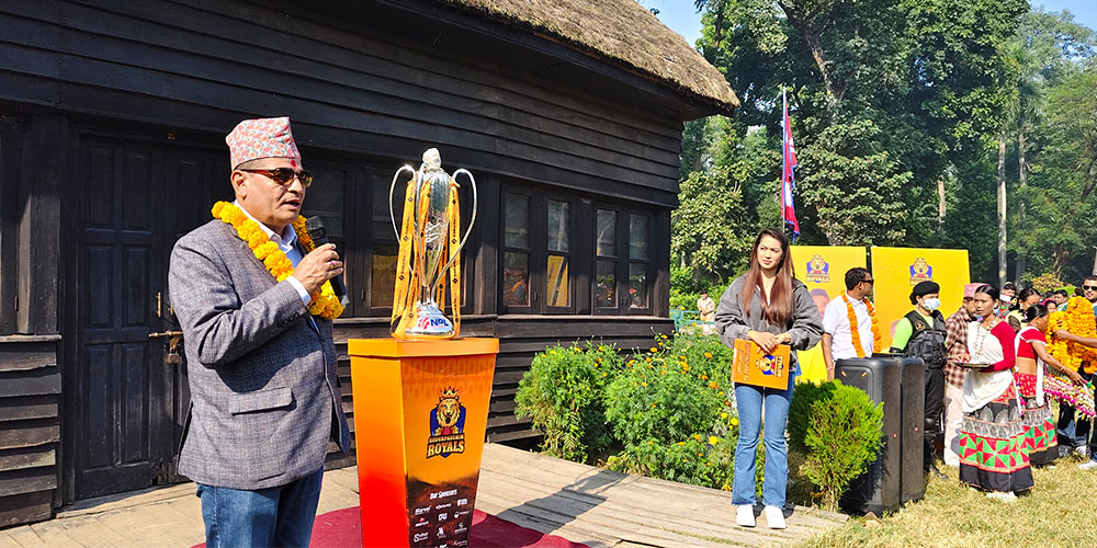 टीकापुरबाट एनपिएल ट्रफी टुर सुरु