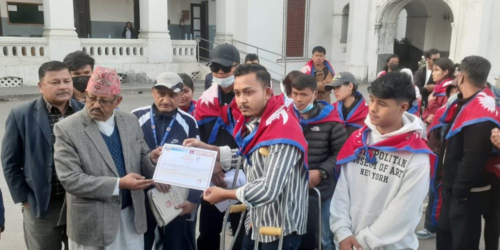 राष्ट्रिय परिवर्तन पार्टीले पायो दल दर्ताको प्रमाणपत्र