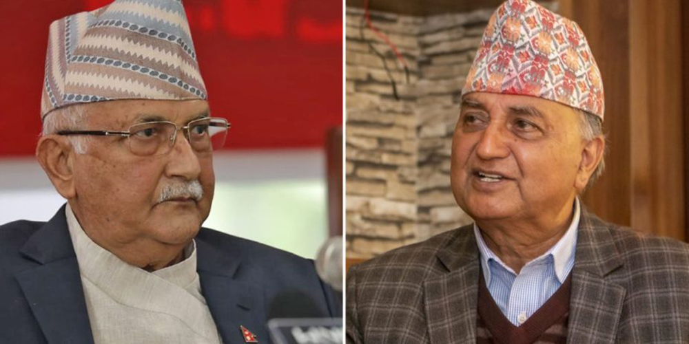 ओली र पोखरेलबीच ३ घण्टा छलफल: के-के कुरा भयो ?