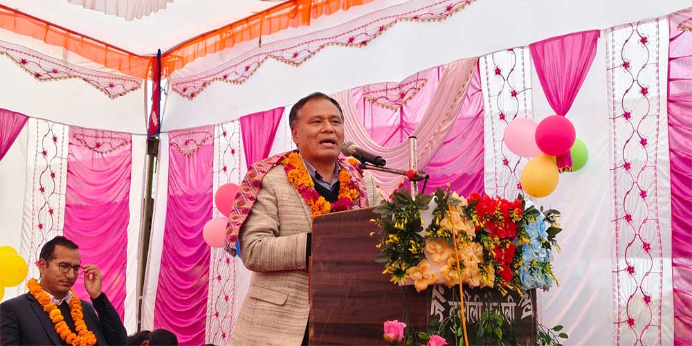 जनताले भ्रष्टाचार मुक्त समाज चाहेका छन्ः मन्त्री घिसिङ - www.drishtinews.com