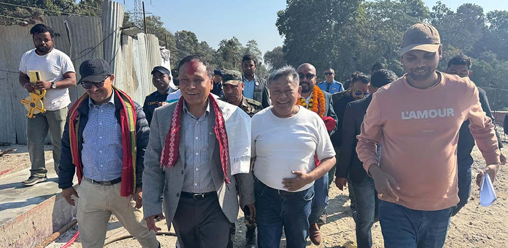 पूर्व-पश्चिम राजमार्गको बाराको दुधौरा पुल पुसभित्र सञ्चालनमा ल्याउने निर्माण व्यवसायीको प्रतिबद्धता