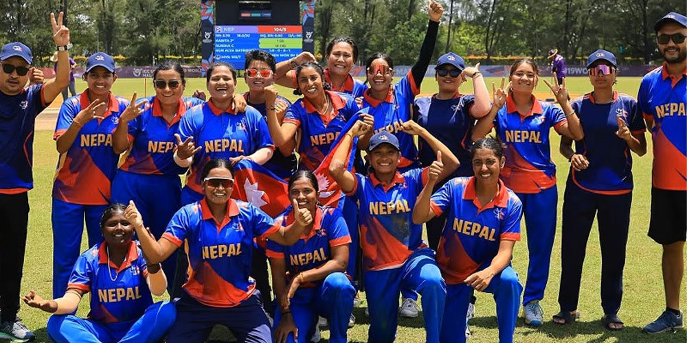 महिला टि–२० विश्वकप क्वालिफायर खेल्न प्रारम्भिक २६ सदस्यीय सूची घोषणा