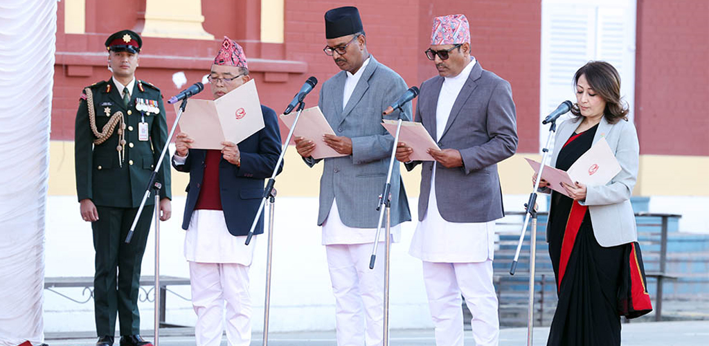 चौथो पटक मन्त्रिपरिषद् विस्तार, थपिए चार नयाँ मन्त्री