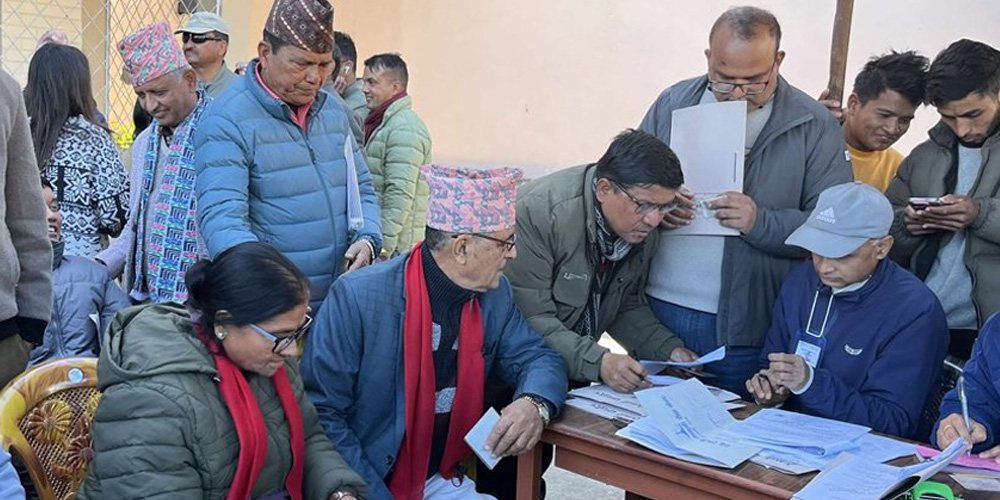 लुम्बिनीबाट नेकपाका तीन जनाको मनोनयन दर्ता