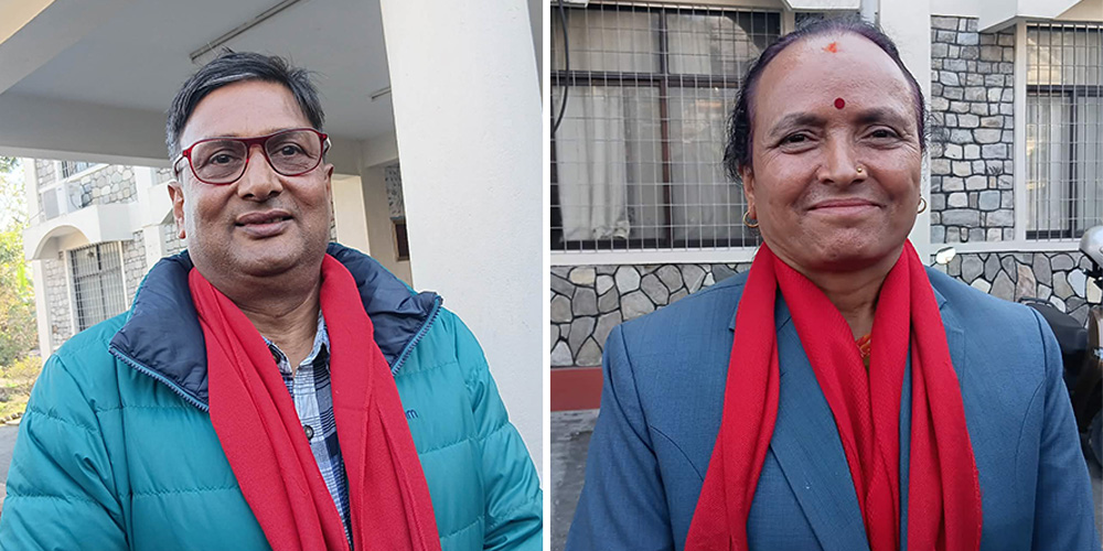 गण्डकीमा गठबन्धनबाट जगत र सम्झनाको उम्मेदवारी