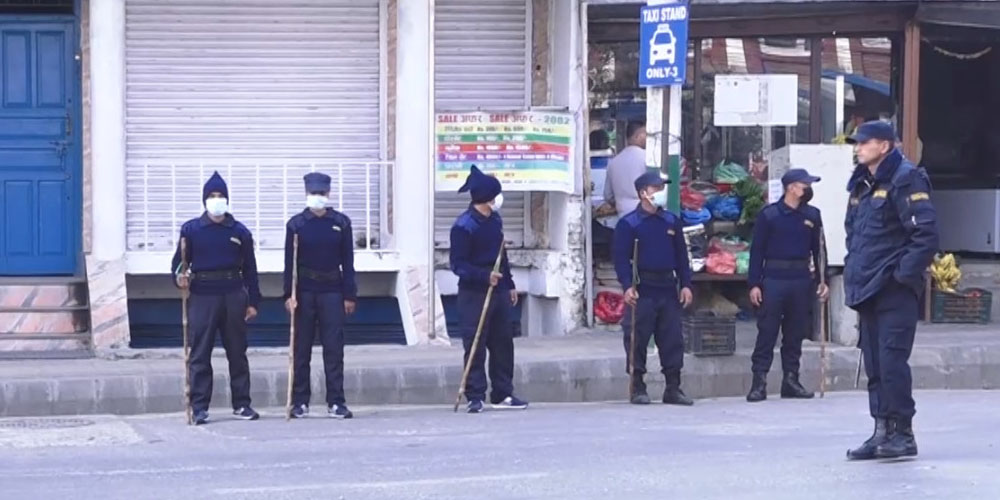 चोक-चोकमा निर्वाचन प्रहरीको तैनाथी&nbsp;