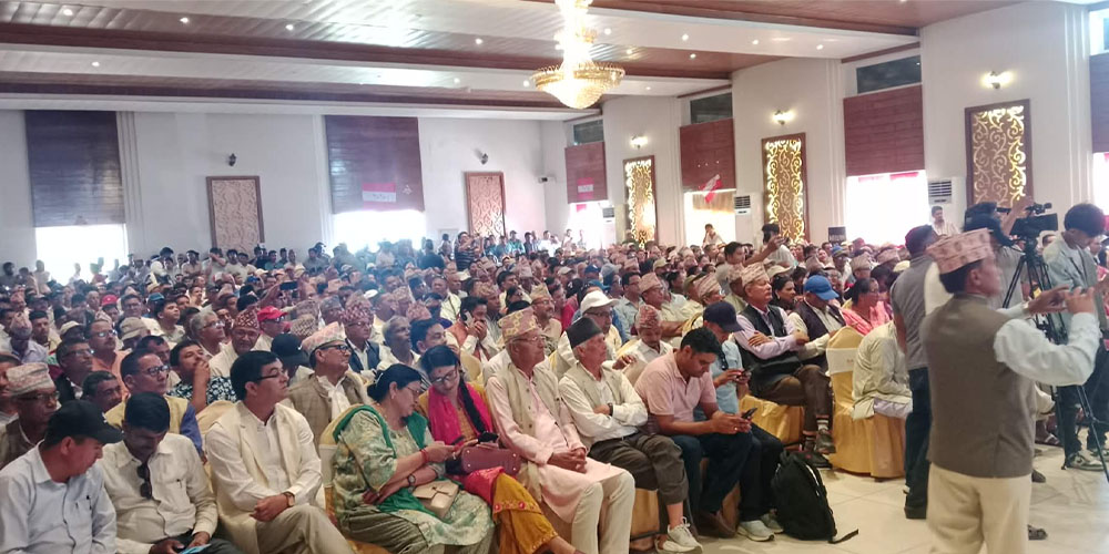 कैलालीमा देउवापक्षको भेला जारी  